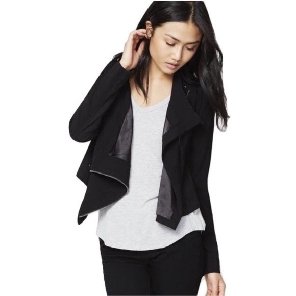 RACHEL Rachel Roy Jackets & Blazers - Rachel Roy black long sleeve moto jacket size 8
